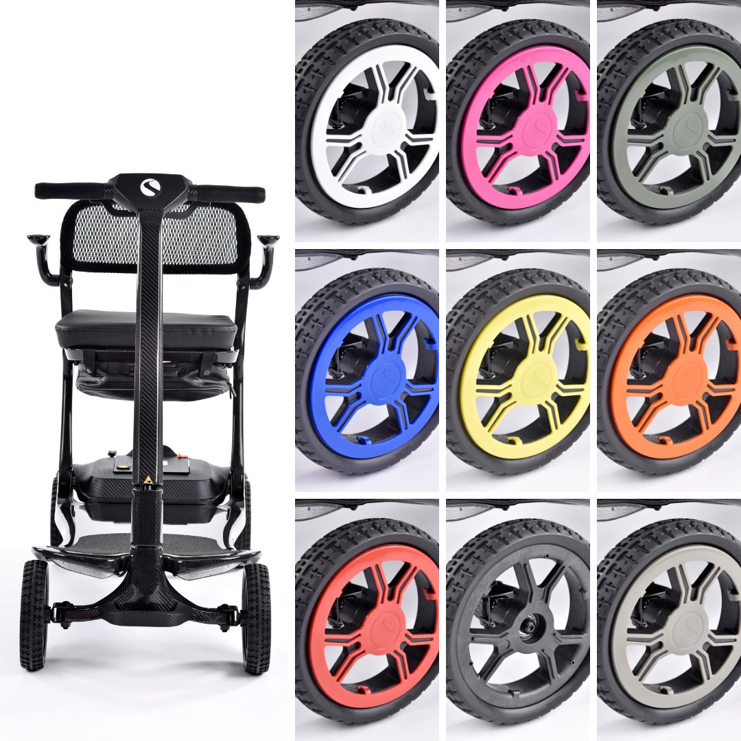 Sterling S50 Carbon Folding Mobility Scooter personalisation