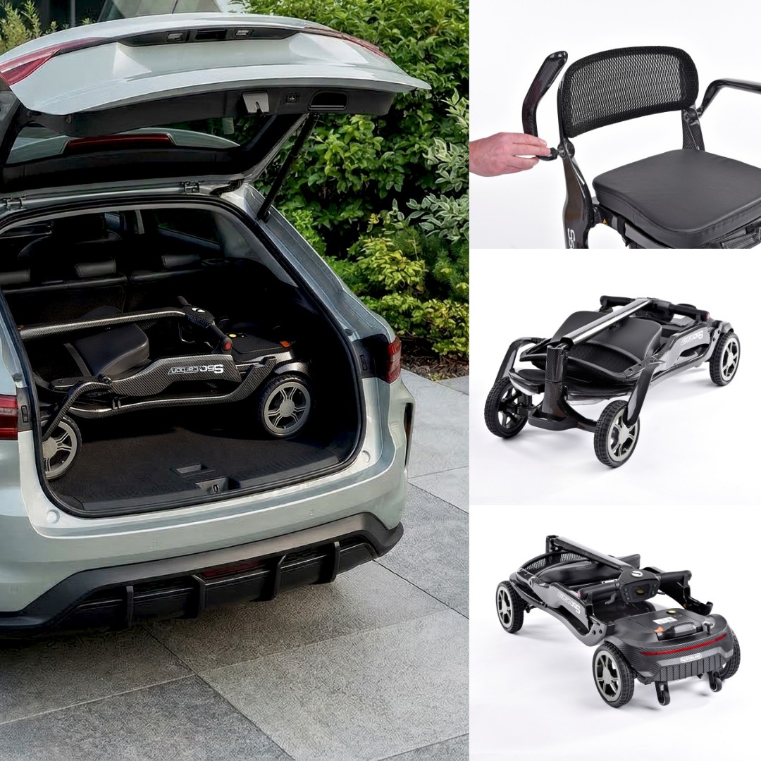 Sterling S50 Carbon Folding Mobility Scooter